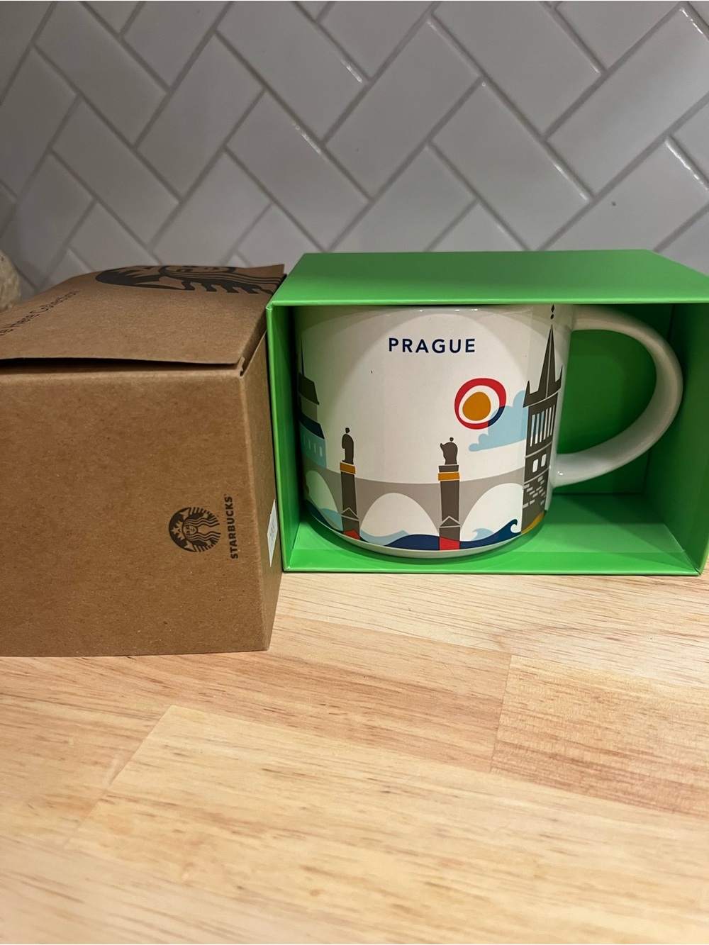 NIB Starbucks Prague You Are Here Mug